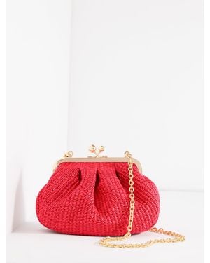 Talbots Rsvp Gathered Frame Clutch