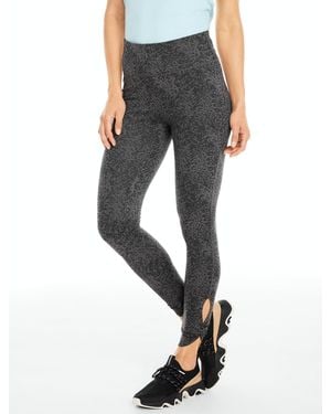 Talbots Out & About Twist Capri Leggings - Black