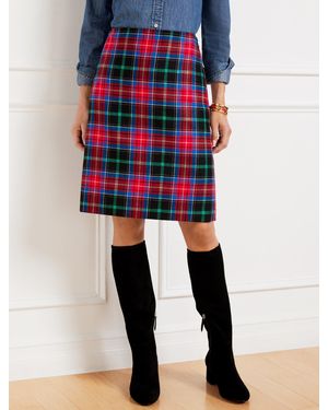 Talbots A-line Skirt - Blue