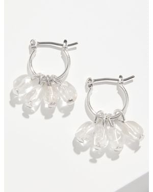 Talbots Spring Showers Hoop Earrings - Natural
