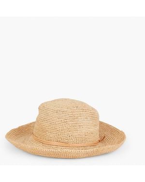 Hat Attack Betty Crochet Bucket Hat - Natural