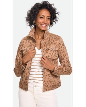 Talbots Classic Jean Jacket - White