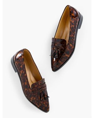 Talbots Reece Pointed Toe Loafers - White