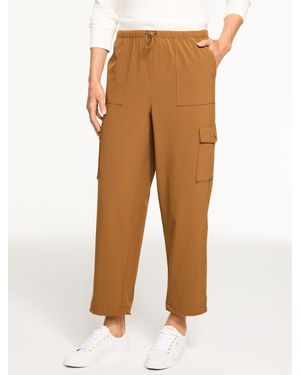 Talbots Journey Ripstop Travel Pants - Natural