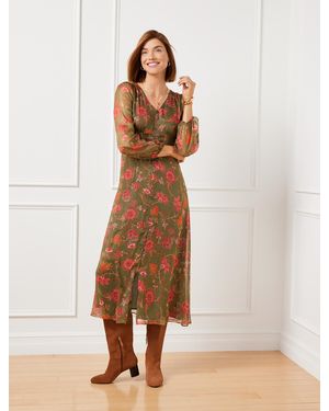 Talbots Midi Dress - Natural
