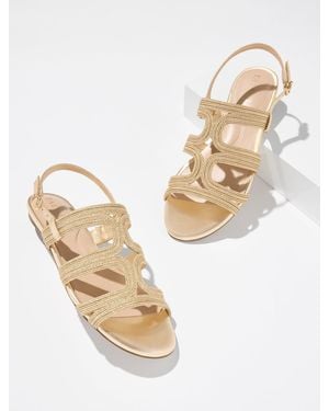 Talbots Kalen Raffia Cord Sandals - Natural