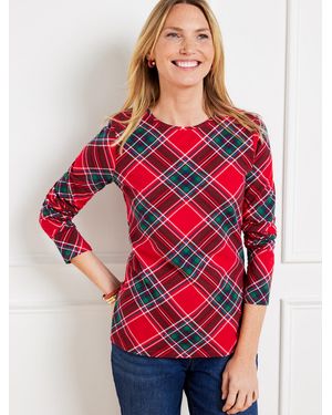 Talbots Crewneck T-shirt - Purple