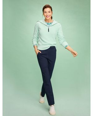 Talbots Tech Stretch Straight Leg Pull-on Pants - Green