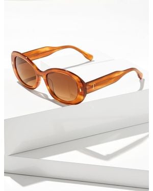 Talbots Bianca Oval Sunglasses - Gray