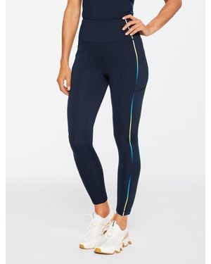 Talbots Sport Fleeceback Leggings - Blue