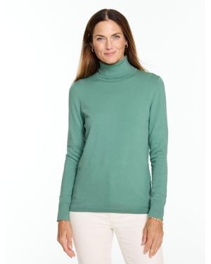 Talbots Perfect Turtleneck - Green
