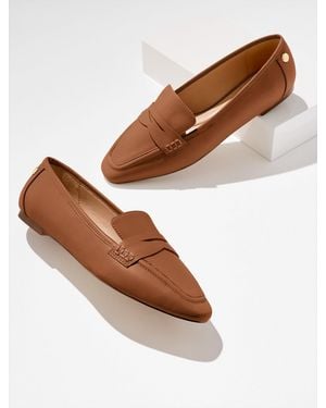 Talbots Erin Nappa Loafers - Brown