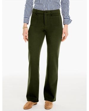 Talbots Perfect Ponte Bootcut Pants - Green