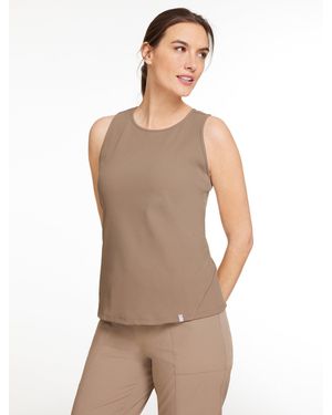 Talbots Contour Stretch Ribbedtank - Natural