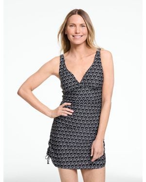 Aqua Club V-neck Tankini - White