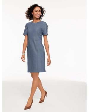 Talbots Refined Denim Dress - Blue