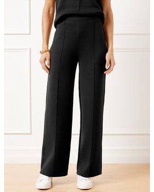 Talbots Sweater Studio Straight Leg Pants - Black
