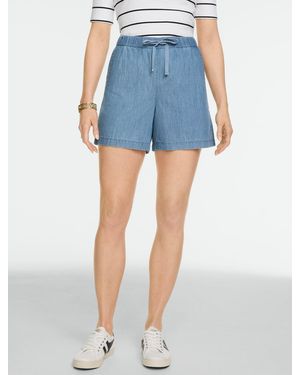 Talbots Pull-on Shorts - Blue