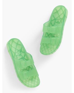 CACATOES ® Anjo Transparente Slides - Green