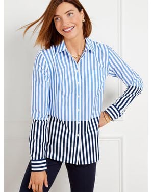 Talbots Modern Classic Shirt - Blue