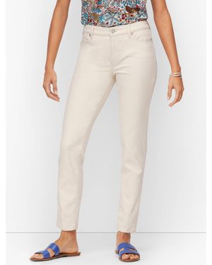 Talbots Slim Ankle Jeans - White
