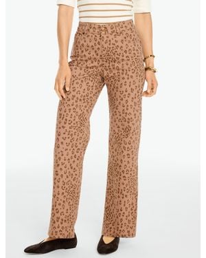 Talbots Classic Jean Trousers - Natural