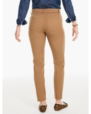 Talbots Slim Ankle Jeans - Brown