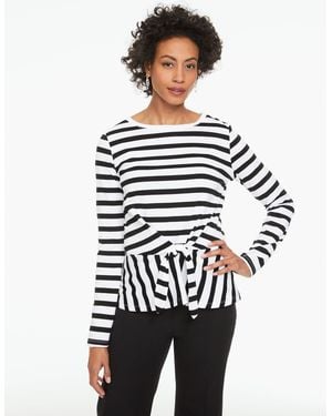 Talbots Tie-front Top - White