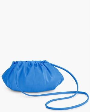 Talbots Cinched Nappa Crossbody Bag - Blue