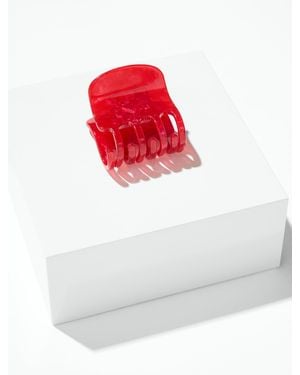 Talbots Tortoiseshell Hair Clip - White