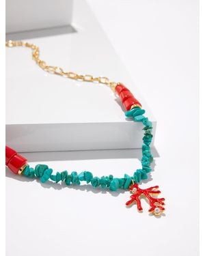 Talbots Kalypsa Necklace - Red