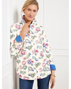 Talbots Modern Classic Shirt - White