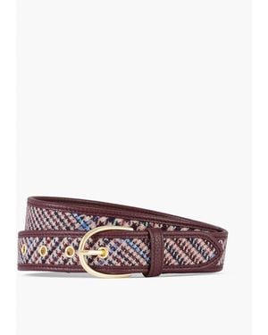 Talbots Plaid Belt - Multicolor