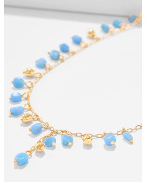 Talbots Summer Rain Necklace - Blue