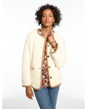 Talbots Sherpa Jacket - Natural