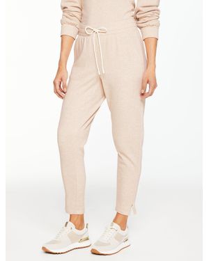 Talbots Cozy Cloud Jogger Pants - Natural