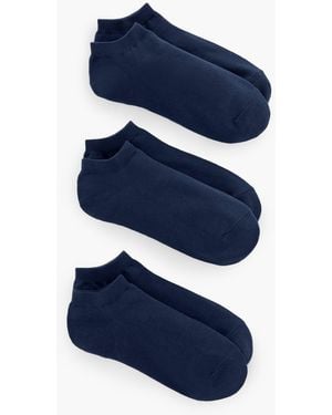 Talbots 3-pack Ankle Socks - Blue