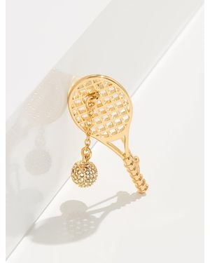 Talbots Tennis Match Brooch - Natural
