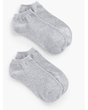 Talbots Two Pair Ankle Socks - White