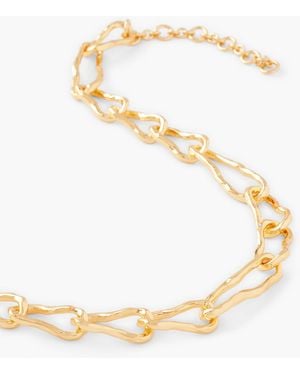 Talbots Organic Link Necklace - Metallic