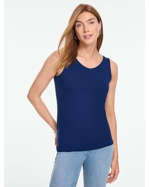 Talbots 180° Two-way Tank Top - Blue