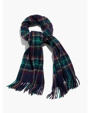 Talbots Cashmere Waterweave Scarf - Blue