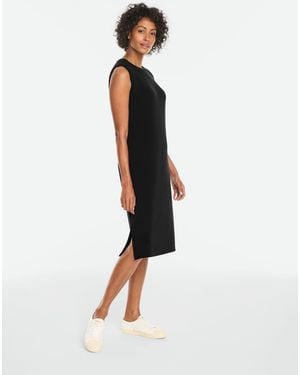 Talbots Airknit Stretch Tank Top Dress - White
