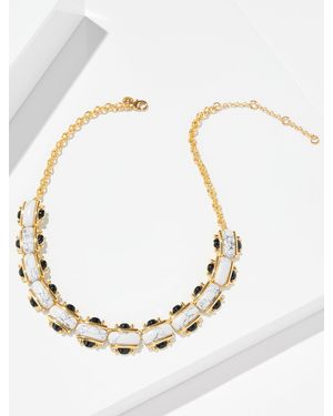Talbots Vichy Necklace - White