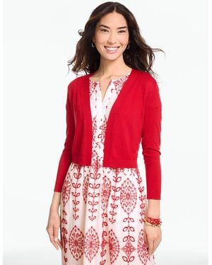 Talbots Classic Shrug - Red