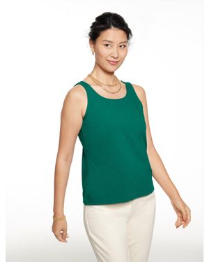 Talbots 180° Two-way Sleeveless Tank Top - Green