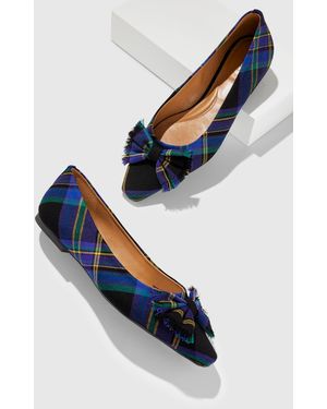 Talbots Whitley Bow Flats - Blue
