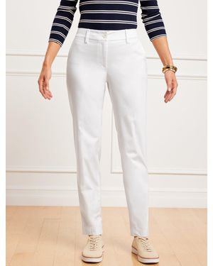 Talbots Straight Leg Perfect Chinos Pants - White