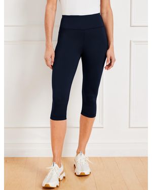 Talbots Out & About Pedal Pusher Pants - Blue