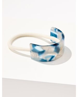 Talbots Marble Hair Tie - Blue